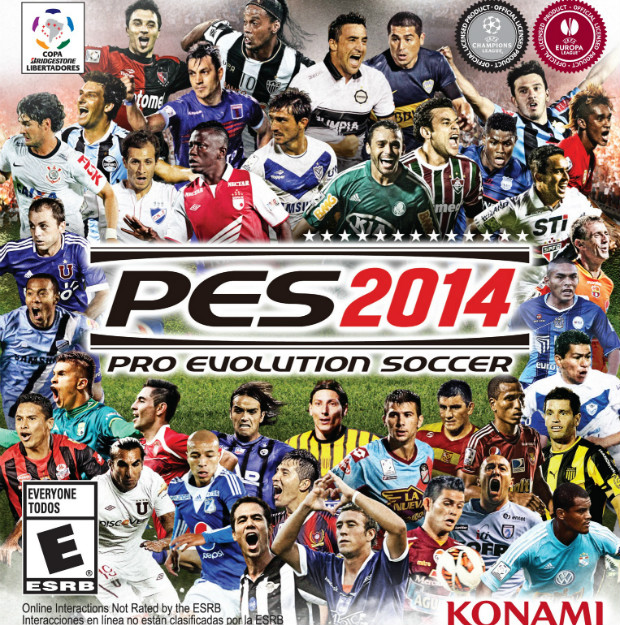 Konami divulga capas regionais de PES 2014 para a América Latina